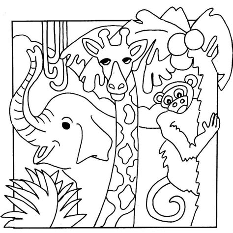 jungle coloring pages|free coloring pages jungle theme.